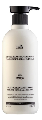 Мягкий бессиликоновый кондиционер для волос с успокаивающим эффектом New-Plex Balancing Conditioner 530мл