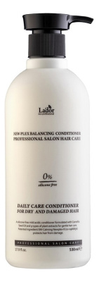 Мягкий бессиликоновый кондиционер для волос с успокаивающим эффектом New-Plex Balancing Conditioner 530мл