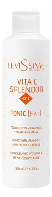 Тоник для лица с витамином С и растительными протеогликанами VITA C Splendor + GPS Tonic [HA+] 200мл