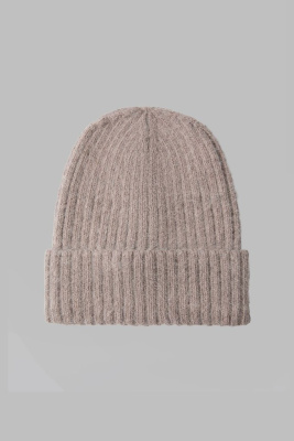 Шапка с ангорой и шерстью