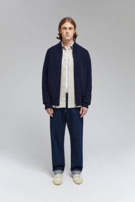 Кардиган на молнии с шерстью