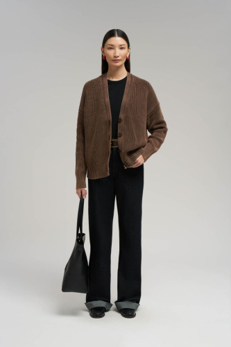 Свободный кардиган из хлопка