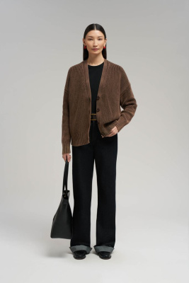 Свободный кардиган из хлопка