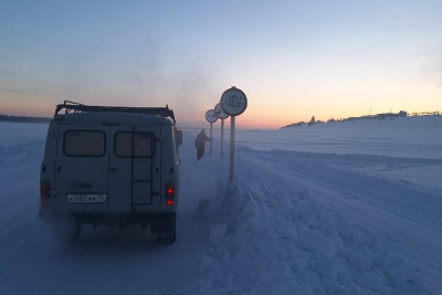 Разрешено движение по автозимнику в Усть-Майском и Алданском районах / ЯСИА   
