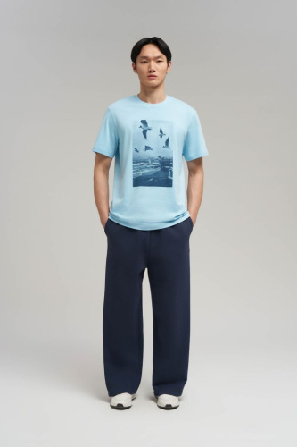 Футболка regular fit из хлопкового джерси