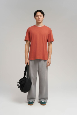 Свободная футболка comfort fit из хлопкового джерси