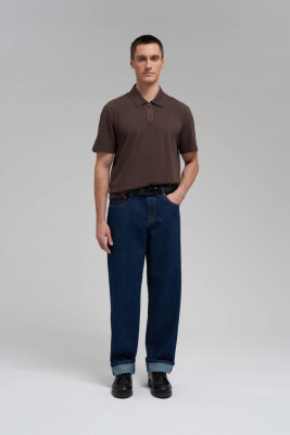 Поло regular fit из хлопка пике