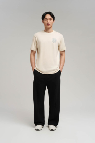 Свободная футболка comfort fit из хлопкового джерси