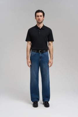 Поло regular fit из хлопкового трикотажа интерлок