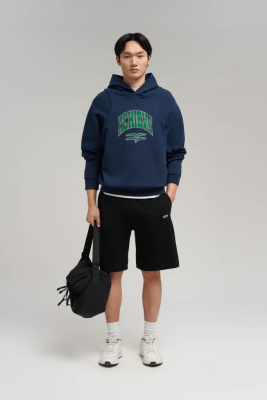 Свободные шорты из хлопка пике