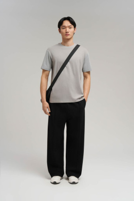 Свободная футболка comfort fit из хлопкового джерси