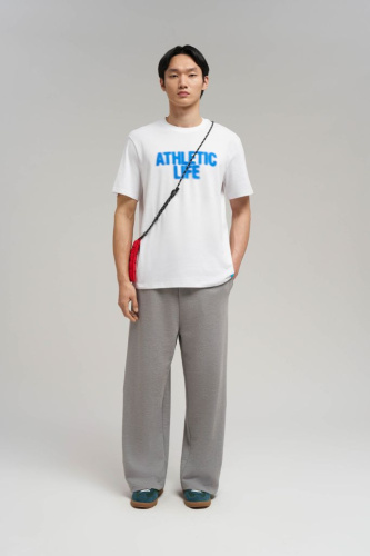 Футболка regular fit из хлопкового джерси