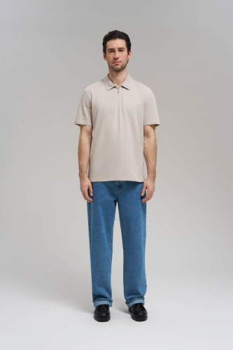 Поло regular fit из хлопка пике