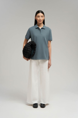 Поло regular fit из хлопка пике