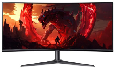 Монитор 34" Acer Nitro XZ340CUHbiiphx UM.CX0EE.H01 черный, VA, 21:9, 3440x1440, 1/5ms, 250cd, 100Hz, 2xHDMI, 2xDP, audio out, FreeSync
