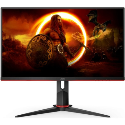 Монитор 27" AOC 27G2SPU IPS, 1920x1080 (16:9), 165Hz, 1ms, 178°/178°, 250cd, HDMI M/M, FreeSync Premium, VGA, DP, черный
