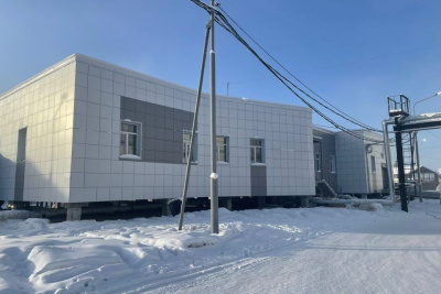 В больничном комплексе села Чурапча до марта завершат общестроительные работы / ЯСИА   