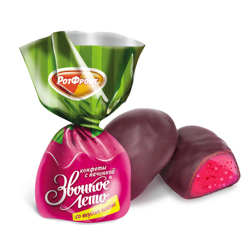 Конфеты Звонкое лето со вкусом вишни, Рот Фронт