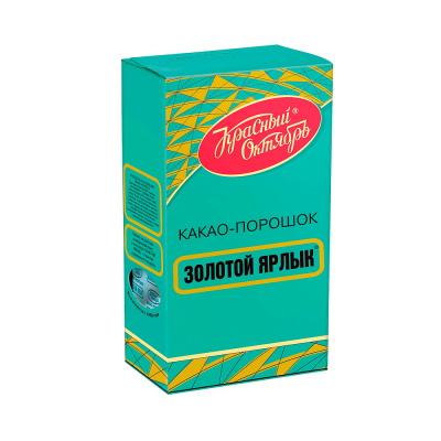 Какао Золотой Ярлык, Красный Октябрь 100 гр.