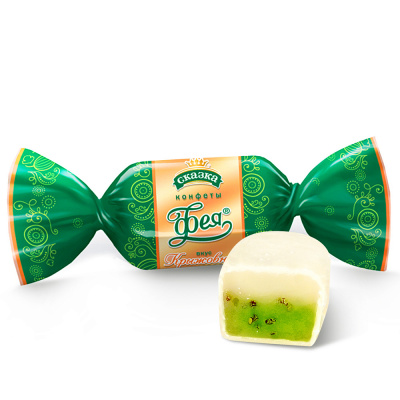 Конфеты Сказка Фея вкус крыжовник