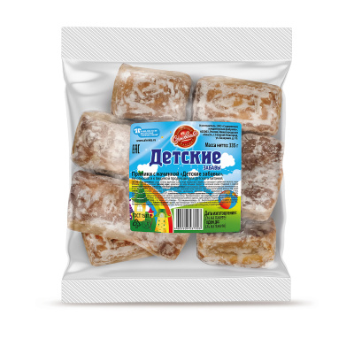 Пряники Детские, Сормовская кондитерская фабрика, 335 гр.