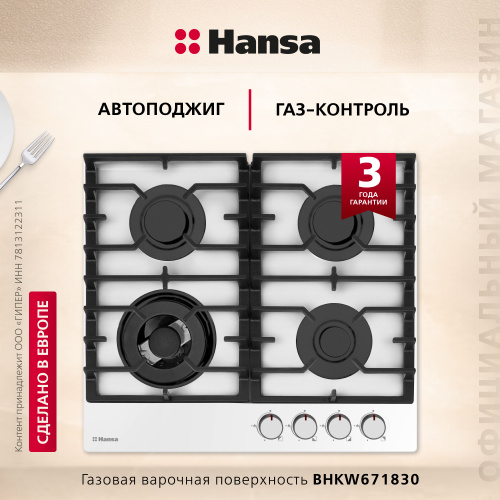 Газовая панель Hansa BHKW671830