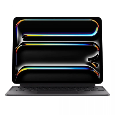 Клавиатура Apple Magic Keyboard with Trackpad для iPad Pro 13 (2024) русская (нейлон с подставкой) (черный) (MWR53)