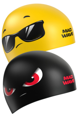 Силиконовая шапочка для плавания Reverse Eyes