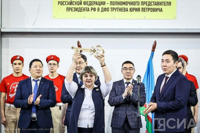 В школе № 10 Якутска открыли новый спортивный зал / Мария Горохова Якутск Якутск Республика Саха (Якутия)