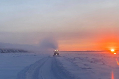 По автозимнику Джебарики-Хая — Охотский-Перевоз разрешили движение транспорта до 20 тонн / ЯСИА   
