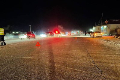 В Якутске насмерть сбили пешехода. Его переехали автомобиль и маршрутный автобус / Саина Титова Якутск Якутск Республика Саха (Якутия)