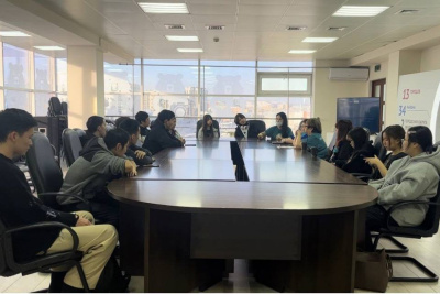 Волонтеры Якутска рассказали студентам о патриотизме / ЯСИА Якутск Якутск Республика Саха (Якутия)