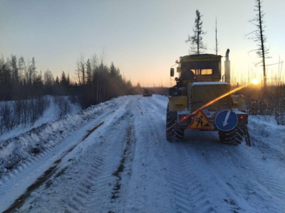 Грунтовый автозимник на федеральной трассе «Вилюй» планируют открыть 10 Января 2025 года /    