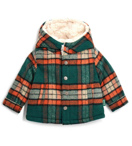 Рубашка утепленная для маленького мальчика