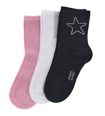 Носки, 3 пары для девочки