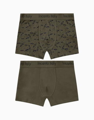 Набор из 2-х боксеров для мальчика 1098