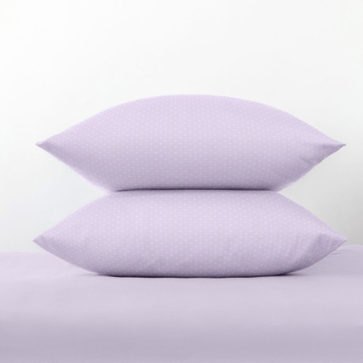 Комплект наволочек Lavender, горошек