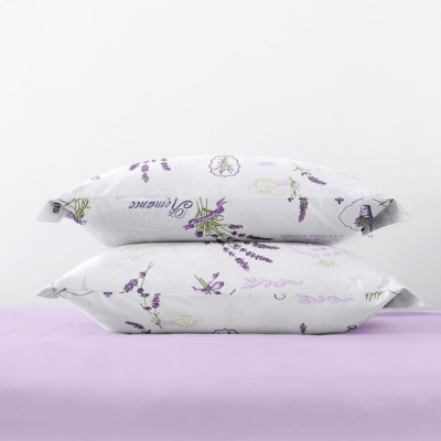 Комплект наволочек Lavender с ушками, лаванда