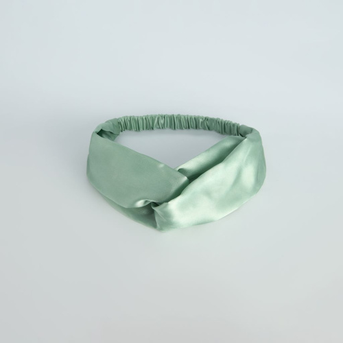 Повязка для волос Зеленая симфония