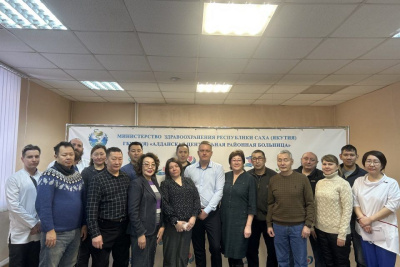 Бригада мобильного хирургического центра Республиканской больницы № 2 работает в Алданском районе / ЯСИА  Алданский 