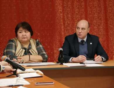 Глава провел коллегию в Сюльдюкаре /    