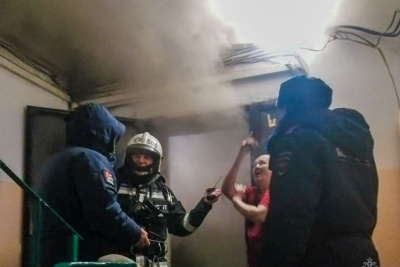 В общежитии по улице Богатырева в Якутске произошел пожар / ЯСИА Якутск Якутск Республика Саха (Якутия)