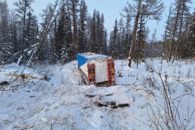 В Якутии двое человек пострадали в слетевшем в кювет автомобиле / ЯСИА   Республика Саха (Якутия)