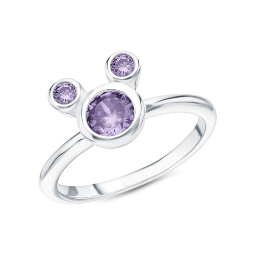 Серебряное кольцо с фианитами