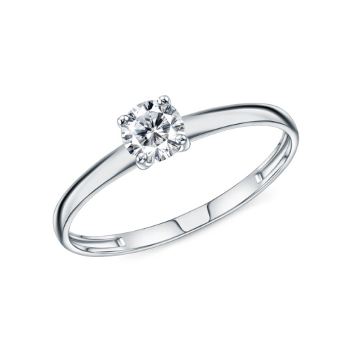 Золотое кольцо с фианитами