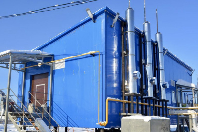 В селе Толон Чурапчинского района завершают строительство котельной на газовом топливе / ЯСИА   