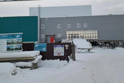 В спортивном комплексе в Сайсарах ведутся отделочные работы / ЯСИА   