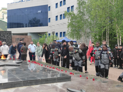 22 июня на площади Победы состоялся митинг /    