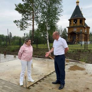 Александр Басыров побывал в Алмазном /    