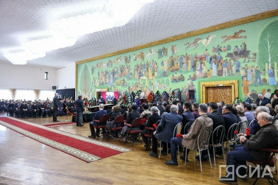 В Якутске прошла гражданская панихида по Никите Соломонову / Нарыйа Пахомова Якутск Якутск Республика Саха (Якутия)